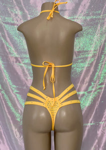 Three String Bikini Yellow